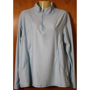 Champion Green 3/4 Zip Jacket Thumb Holes Fashion Sz XXL LS GUC